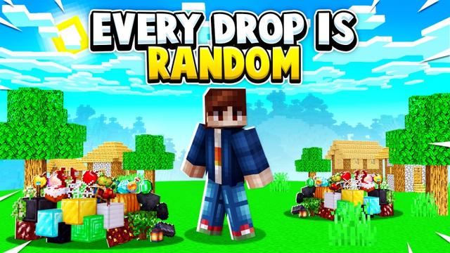 Thumbnail of the Minecraft Bedrock Marketplace product Every drop is random created by Fall Studios.