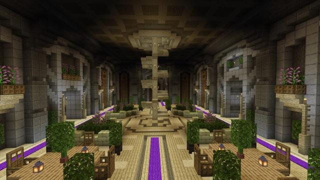Screenshot of the Minecraft Bedrock Marketplace product Fantasy Castle created by Fall Studios.