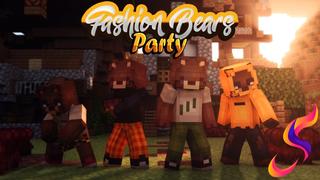 Thumbnail of the Minecraft Bedrock Marketplace product Fashion Bears Party created by Fall Studios.