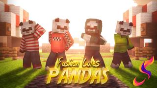 Thumbnail of the Minecraft Bedrock Marketplace product Fashion Cute Pandas created by Fall Studios.