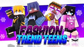Thumbnail of the Minecraft Bedrock Marketplace product Fashion Trend Teens created by Fall Studios.