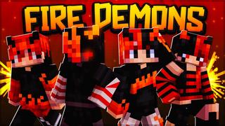 Thumbnail of the Minecraft Bedrock Marketplace product Fire Demons created by Fall Studios.