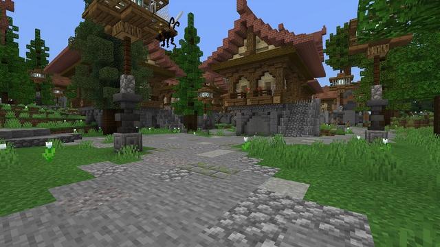 Screenshot of the Minecraft Bedrock Marketplace product Flower Kingdom created by Fall Studios.