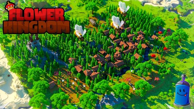 Thumbnail of the Minecraft Bedrock Marketplace product Royaume des fleurs created by Fall Studios.