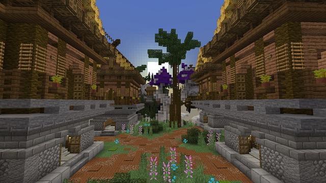 Screenshot of the Minecraft Bedrock Marketplace product Flying Pirate Boats created by Fall Studios.