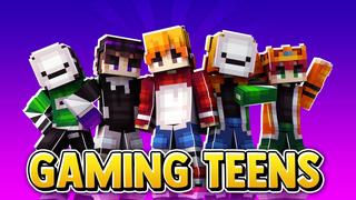 Thumbnail of the Minecraft Bedrock Marketplace product Gaming Teens created by Fall Studios.