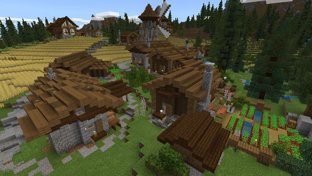 Screenshot of the Minecraft Bedrock Marketplace product Gendry's Tavern created by Fall Studios.
