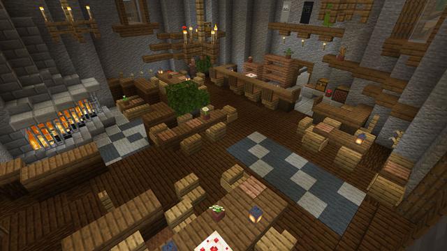 Screenshot of the Minecraft Bedrock Marketplace product Gendry's Tavern created by Fall Studios.