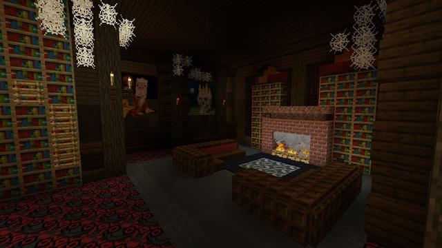Screenshot of the Minecraft Bedrock Marketplace product Ghost Mansion created by Fall Studios.