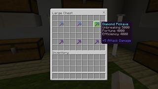Screenshot of the Minecraft Bedrock Marketplace product God Weapons created by Fall Studios.