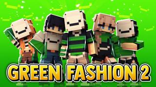 Thumbnail of the Minecraft Bedrock Marketplace product Green Fashion 2 created by Fall Studios.