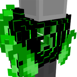Thumbnail of the Minecraft Bedrock Marketplace product Green Flame Creeper Hoodie created by Fall Studios.