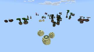 Screenshot of the Minecraft Bedrock Marketplace product Habitats Skyblock created by Fall Studios.