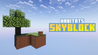 Thumbnail of the Minecraft Bedrock Marketplace product Habitats Skyblock created by Fall Studios.