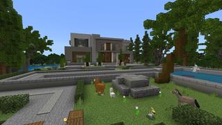 Screenshot of the Minecraft Bedrock Marketplace product Hacker Base created by Fall Studios.
