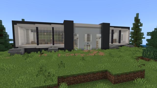 Screenshot of the Minecraft Bedrock Marketplace product Hacker Bunker created by Fall Studios.