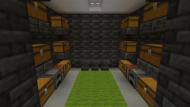 Screenshot of the Minecraft Bedrock Marketplace product Hacker Bunker created by Fall Studios.