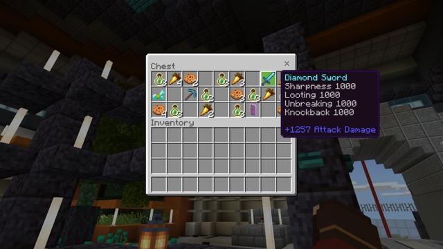 Screenshot of the Minecraft Bedrock Marketplace product Hacker Mansion created by Fall Studios.