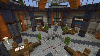 Screenshot of the Minecraft Bedrock Marketplace product Hacker Mansion created by Fall Studios.