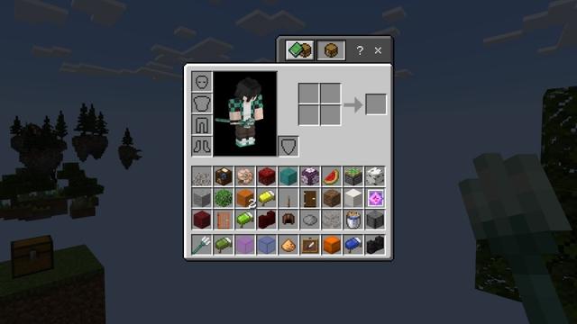 Screenshot of the Minecraft Bedrock Marketplace product Hacker One Block created by Fall Studios.