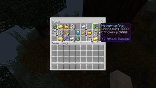 Screenshot of the Minecraft Bedrock Marketplace product Hacker Skyblock Challenge created by Fall Studios.