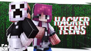 Thumbnail of the Minecraft Bedrock Marketplace product Hacker Teens created by Fall Studios.
