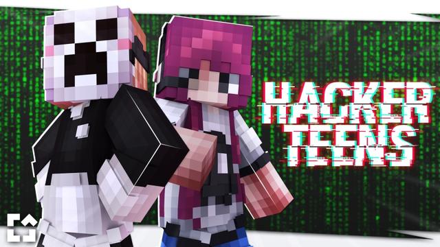 Thumbnail of the Minecraft Bedrock Marketplace product Hacker Teens created by Fall Studios.