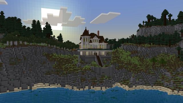 Screenshot of the Minecraft Bedrock Marketplace product Hacker Tool Mansion created by Fall Studios.