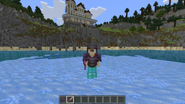 Screenshot of the Minecraft Bedrock Marketplace product Hacker Tool Mansion created by Fall Studios.