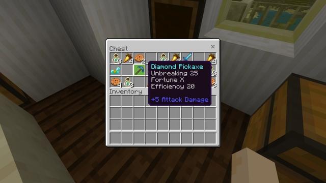 Screenshot of the Minecraft Bedrock Marketplace product Hacker Tool Mansion created by Fall Studios.