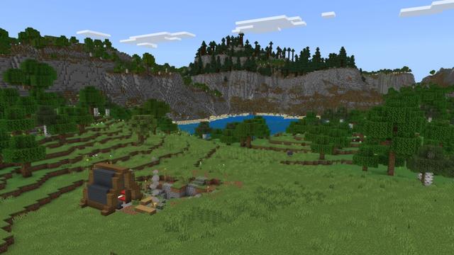 Screenshot of the Minecraft Bedrock Marketplace product Hacker Tool Mansion created by Fall Studios.