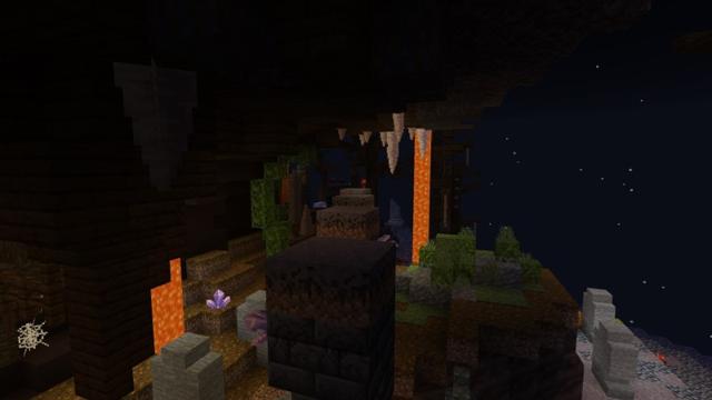 Screenshot of the Minecraft Bedrock Marketplace product Halloween Parkour created by Fall Studios.
