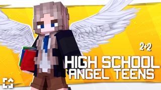 Thumbnail of the Minecraft Bedrock Marketplace product High School Angel Teens created by Fall Studios.
