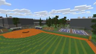 Screenshot of the Minecraft Bedrock Marketplace product High School Life created by Fall Studios.