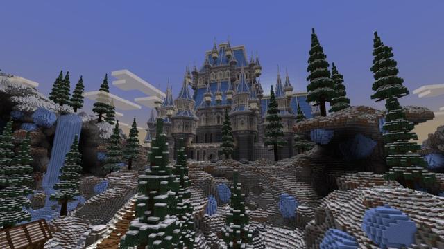 Screenshot of the Minecraft Bedrock Marketplace product Ice Kingdom created by Fall Studios.