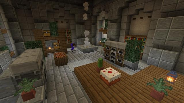 Screenshot of the Minecraft Bedrock Marketplace product Igloo Underground Base created by Fall Studios.