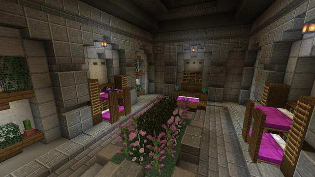Screenshot of the Minecraft Bedrock Marketplace product Igloo Underground Base created by Fall Studios.
