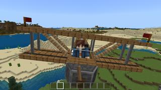 Screenshot of the Minecraft Bedrock Marketplace product Into the Sky created by Fall Studios.