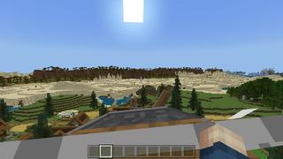 Screenshot of the Minecraft Bedrock Marketplace product Into the Sky created by Fall Studios.