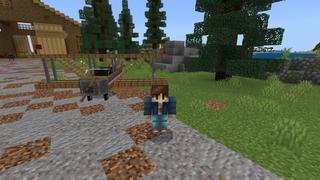 Screenshot of the Minecraft Bedrock Marketplace product Into the Sky created by Fall Studios.