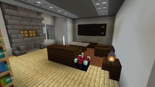Screenshot of the Minecraft Bedrock Marketplace product Island Mansion created by Fall Studios.