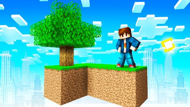 Thumbnail of the Minecraft Bedrock Marketplace product Just Skyblock! created by Fall Studios.