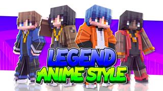 Thumbnail of the Minecraft Bedrock Marketplace product Legend Anime Style created by Fall Studios.