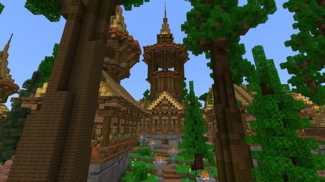 Screenshot of the Minecraft Bedrock Marketplace product Lost Island created by Fall Studios.