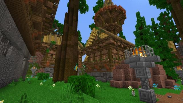 Screenshot of the Minecraft Bedrock Marketplace product Lost Island created by Fall Studios.