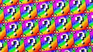 Thumbnail of the Minecraft Bedrock Marketplace product Lucky Block Rainbow created by Fall Studios.