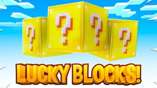 Thumbnail of the Minecraft Bedrock Marketplace product Lucky Blocks! created by Fall Studios.