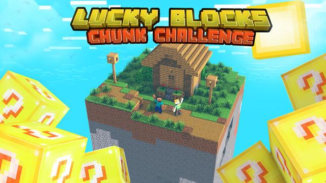 Thumbnail of the Minecraft Bedrock Marketplace product Desafio dos Blocos da Sorte created by Fall Studios.