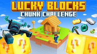 Thumbnail of the Minecraft Bedrock Marketplace product Lucky Blocks Chunk Challenge created by Fall Studios.