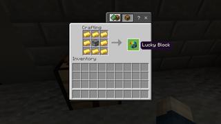 Screenshot of the Minecraft Bedrock Marketplace product Lucky Blocks Rainbow created by Fall Studios.